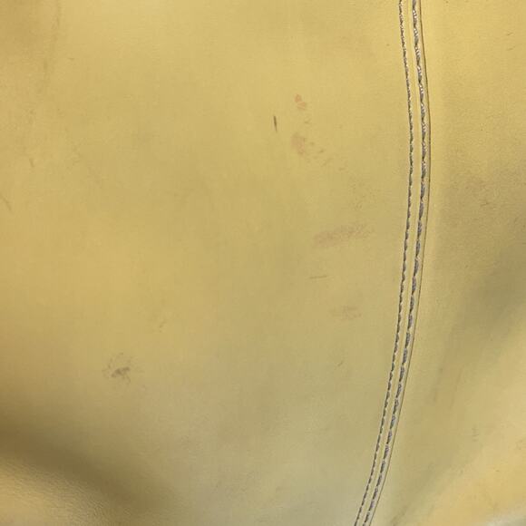 COACH Canary Yellow Crossbody Handbag Authentic Leather Flap Shoulder Bag F13355 - Picture 3 of 16